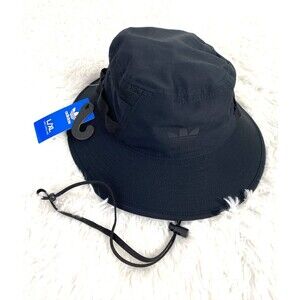 Adidas Original Webbing Sun Protect Boonie Bucket Hat L/XL Unisex Black Outdoor